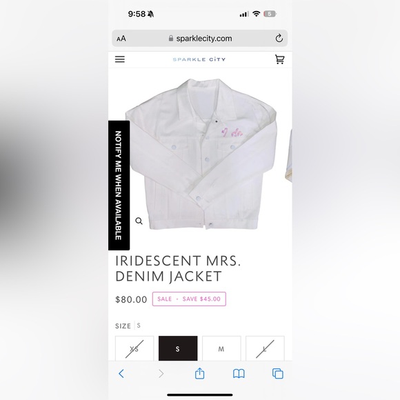 Sparkle City Mrs. Jacket - Picture 2 of 6